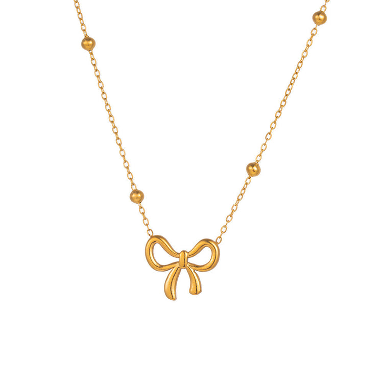 Collier à nœud pour femmes, design de minorités européennes et américaines
