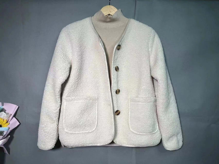 View details for Manteau ample en laine d&