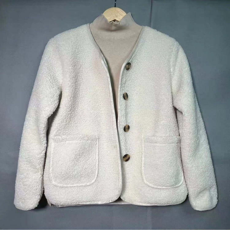 View details for Manteau ample en laine d&