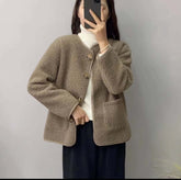 View details for Manteau ample en laine d&