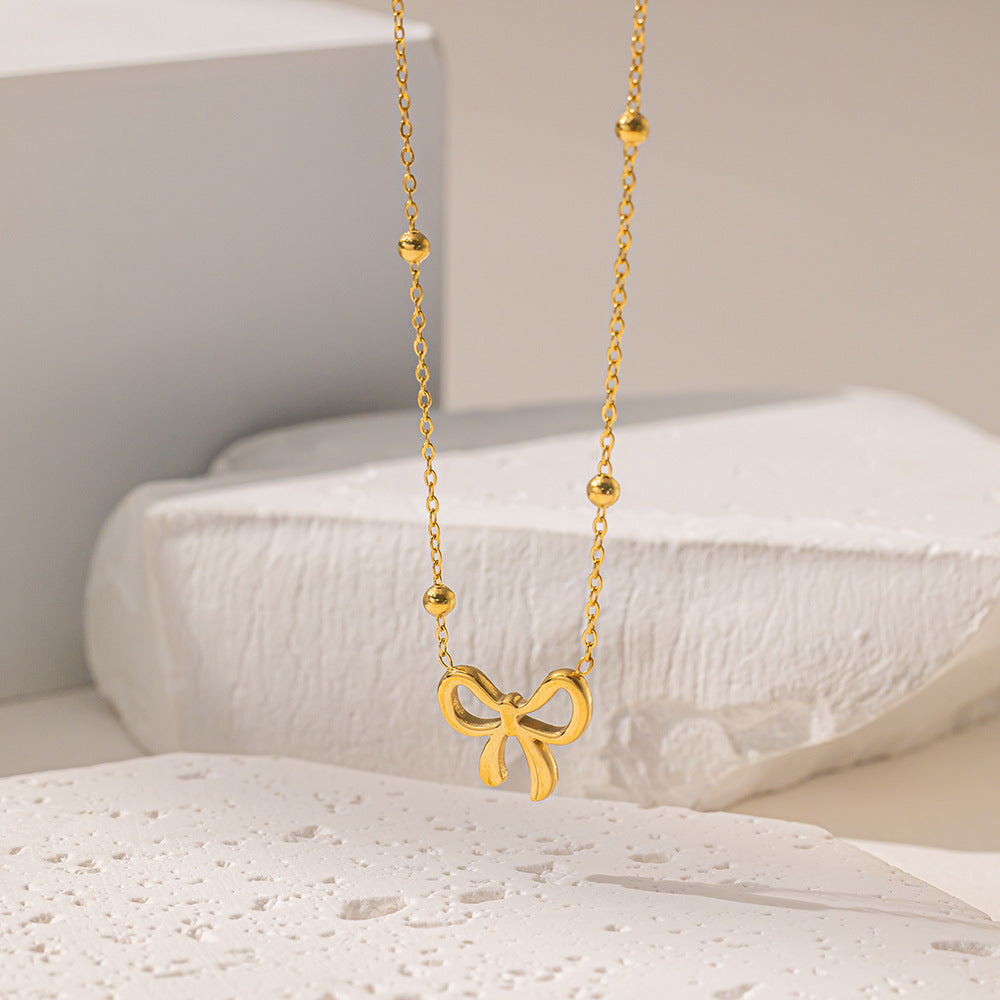 Collier à nœud pour femmes, design de minorités européennes et américaines