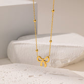 Collier à nœud pour femmes, design de minorités européennes et américaines